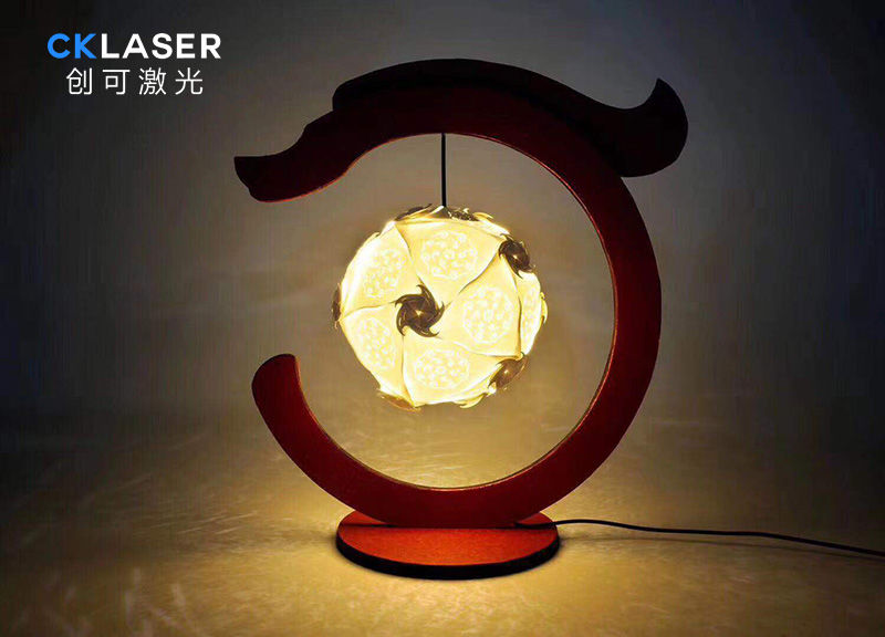 卡紙激光鏤空雕刻機(jī)專用于定制3d光影紙雕燈臺(tái)燈擺件